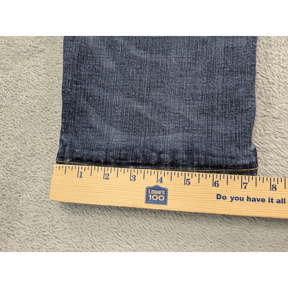 American Eagle Mens Original Straight Extreme Flex Jeans Blue 32x34 Medium Wash - Picture 10 of 13